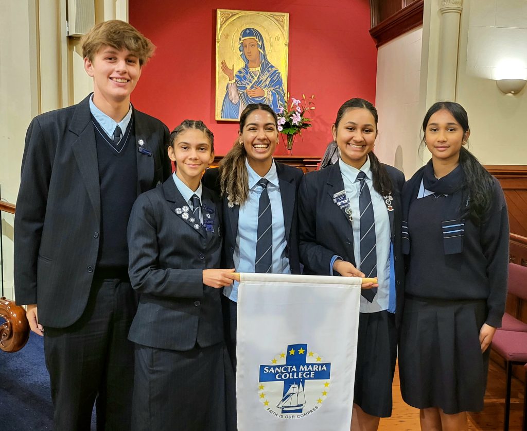 Young Vinnie s Are Commissioned In A Lovely Ceremony Sancta Maria College