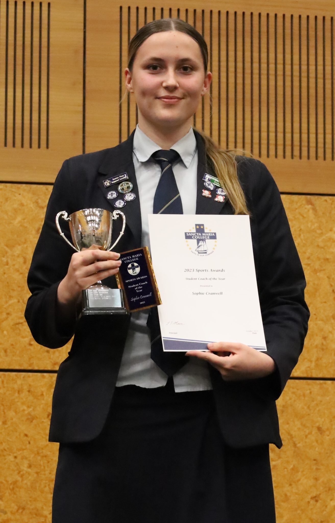Sports Award Winners for 2023 Sancta Maria College